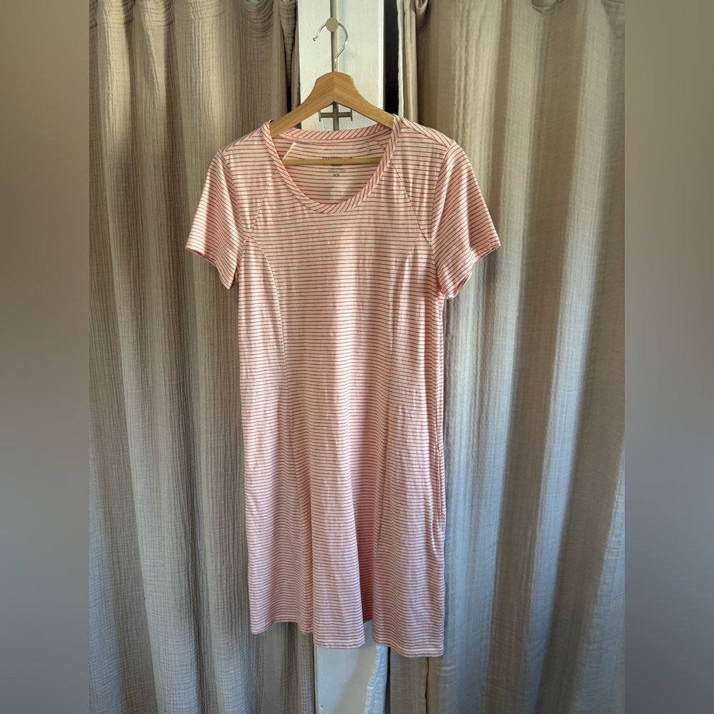 Toad&Co Striped Midi Dress- Medium